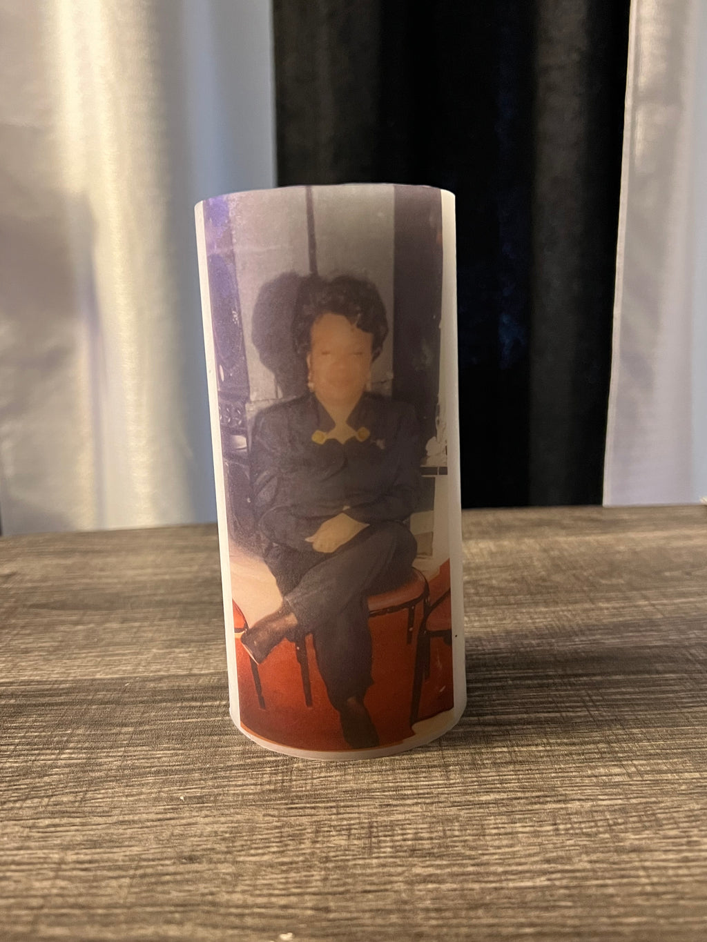Customized Picture Pillar Candle